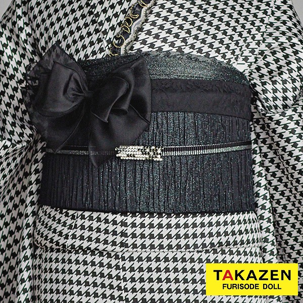 リボンレースしごき　黒　かわいい　髪飾りとしても使える♡