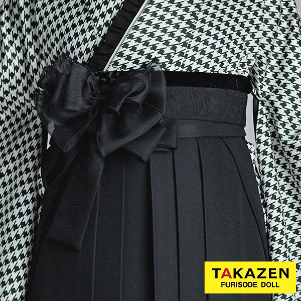 リボンレースしごき　黒　かわいい　髪飾りとしても使える♡