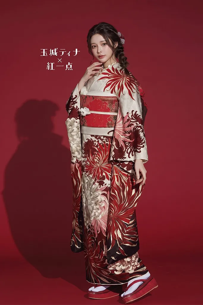玉城ティナの成人式の振袖ネットレンタル｜【FURISODE DOLL（フリソデ