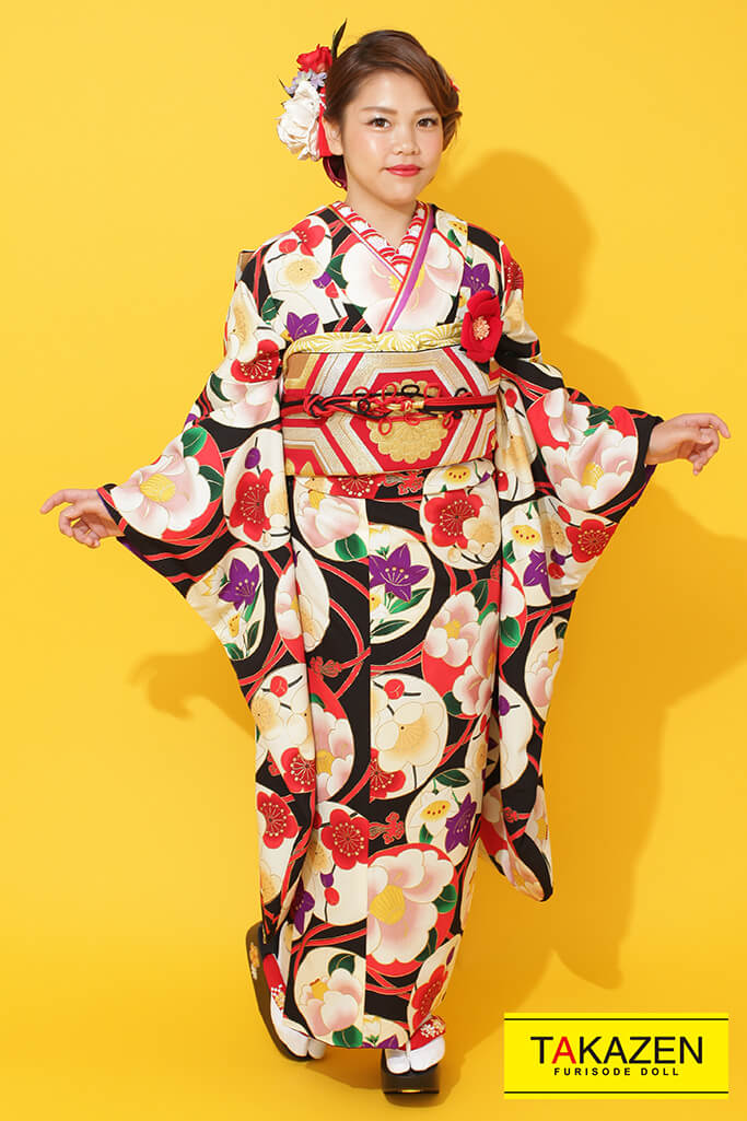 成人式人気振袖 着物 通販レンタル 個性的おしゃれレトロモダン 可愛い流行り あきちゃんコーデ 308 全国対応 振袖レンタルならフリソデドール 成人式振り袖 卒業式袴レンタルno 1
