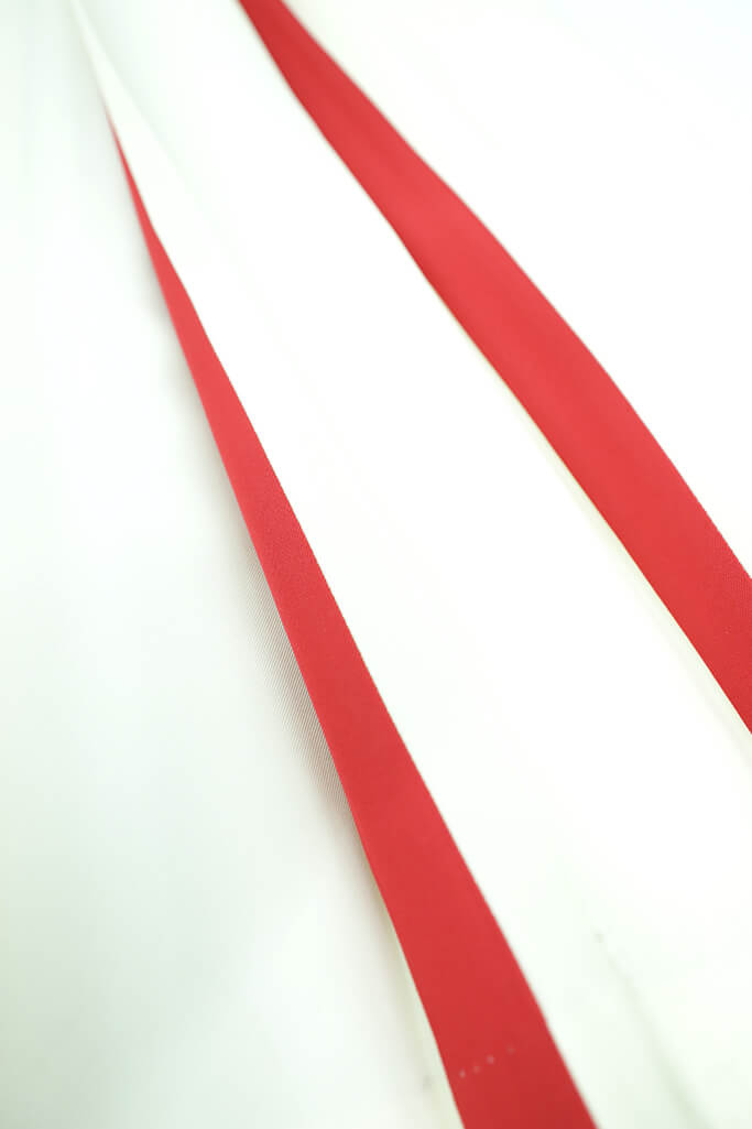 レトロポップ　赤/黄/ブルー(水色)　目立つ個性的袴ネットレンタル(幾何学模様)　R32008