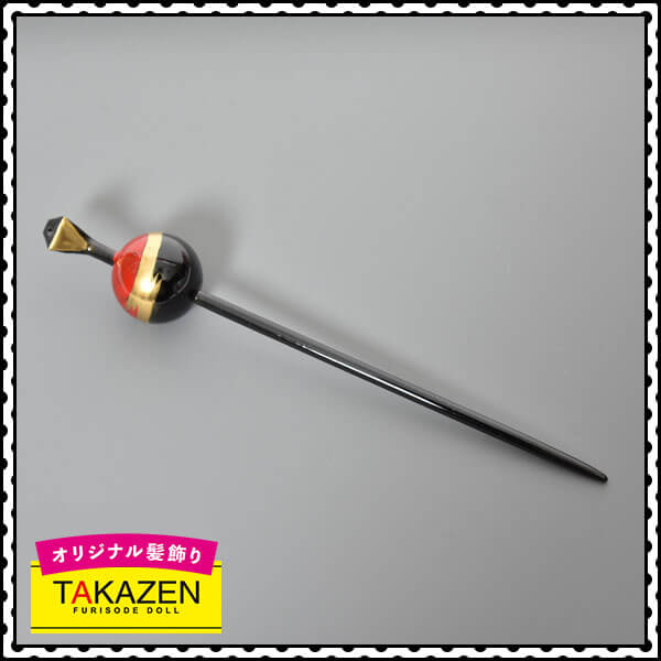 成人式振袖 卒業式袴 着物髪型 通販大人気髪飾り 渋い カッコイイ 玉簪 玉かんざし 花魁風 黒色 赤色 ゴールド 金色 全国対応 振袖レンタルならフリソデドール 成人式振り袖 卒業式袴レンタルno 1