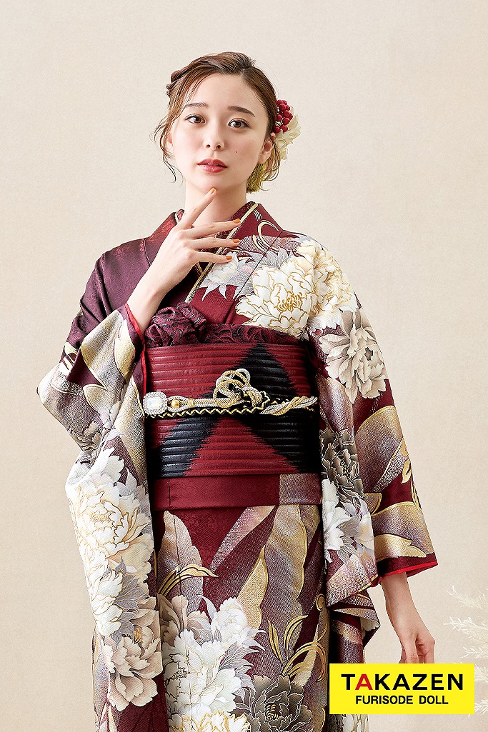 売約済み【Classic Style】★★正絹紅型振袖7点フルセット★★ Classic Style】正絹紅型振袖7点フルセット つづっ
