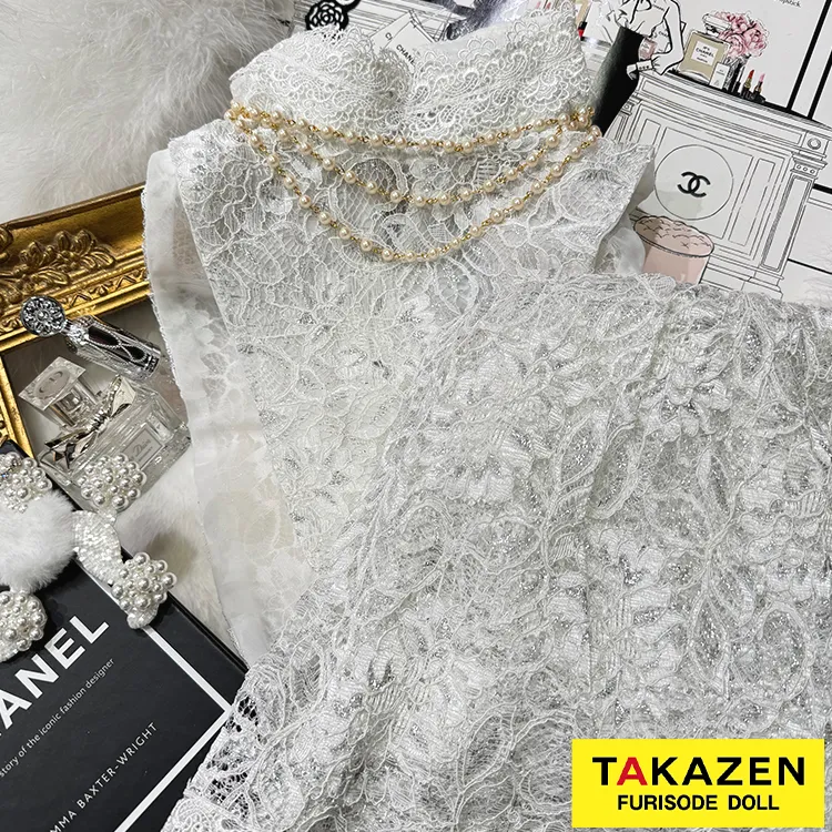 レースインナーネットレンタル(レース素材スカート単品レンタル)　白/ホワイト　おしゃれ　R8