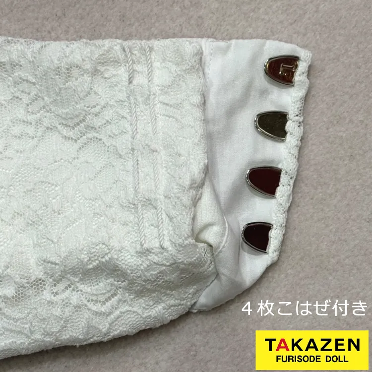 レース足袋通販　グレー　おしゃれ　かわいい　成人式振袖　卒業式袴　柄足袋　４枚はこぜ　レース足袋9