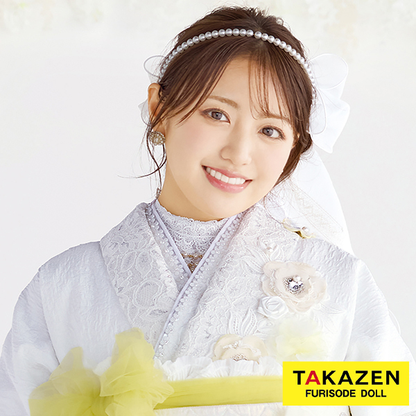 おしゃれ重ね衿通販　ピンク/白/黒　花パーツ付　キラキラ　かわいい　重ね衿46