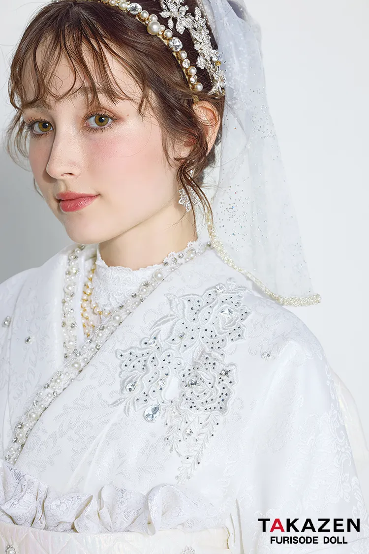 ニュースタイルデビュー“ブラックレーベル” 白/ホワイト ジャガード