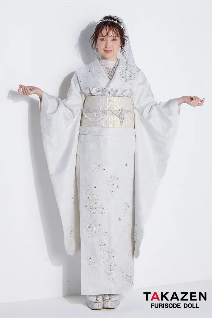 ニュースタイルデビュー“ブラックレーベル” 白/ホワイト ジャガード