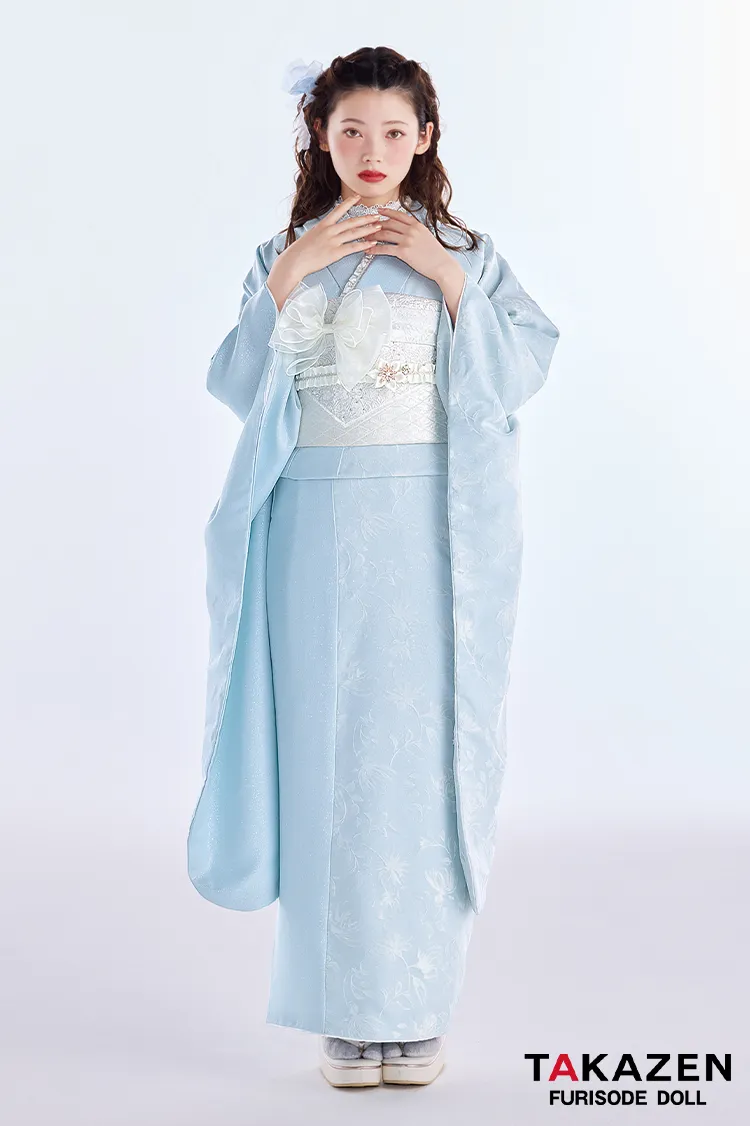 最新作ヴィンテージスタイル 水色 すっきり シンプル きれいめ スカッ