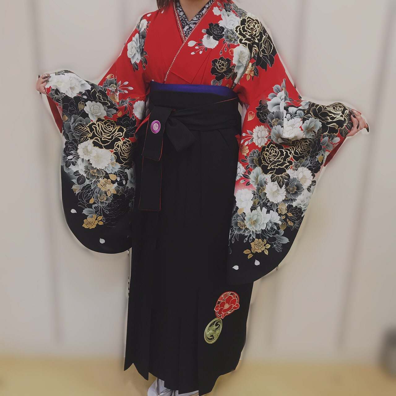 タイプの袴が着れて 嬉しかったです♡