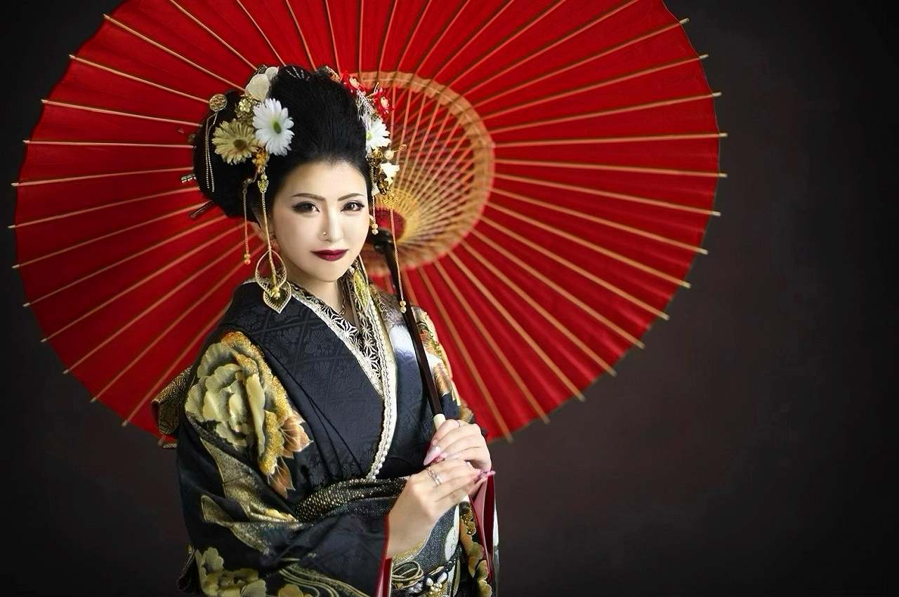 振袖　龍柄振袖
