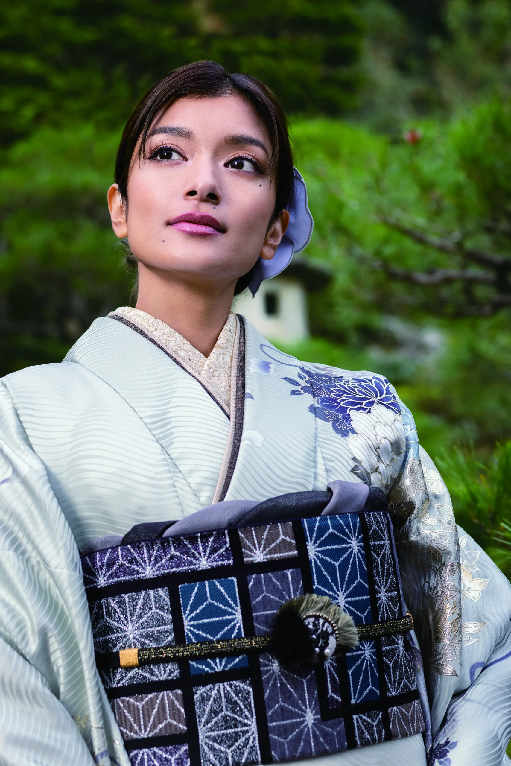 ローラ振袖　成人式　カラフル