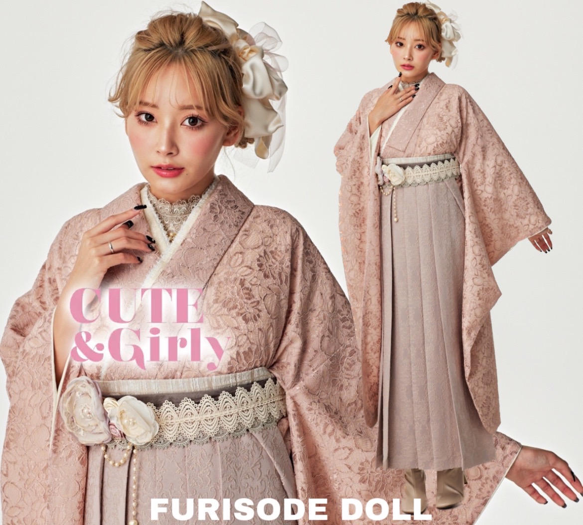 2024年卒業式袴ネットレンタルならFURISODE DOLL　フリソデドール　最新作袴がまだ間に合う