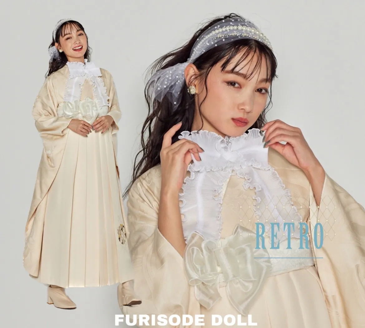 2024年卒業式袴ネットレンタルならFURISODE DOLL　フリソデドール　最新作袴がまだ間に合う