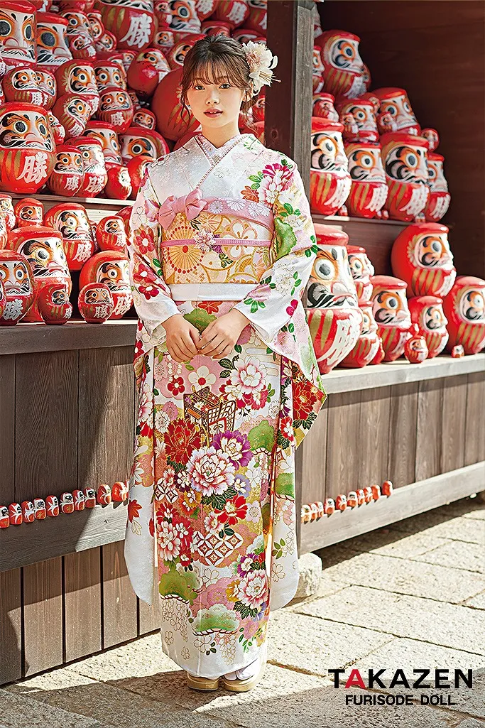 成人式　振袖ネットレンタル　古典　ピンク　かわいい　人気　南琴奈