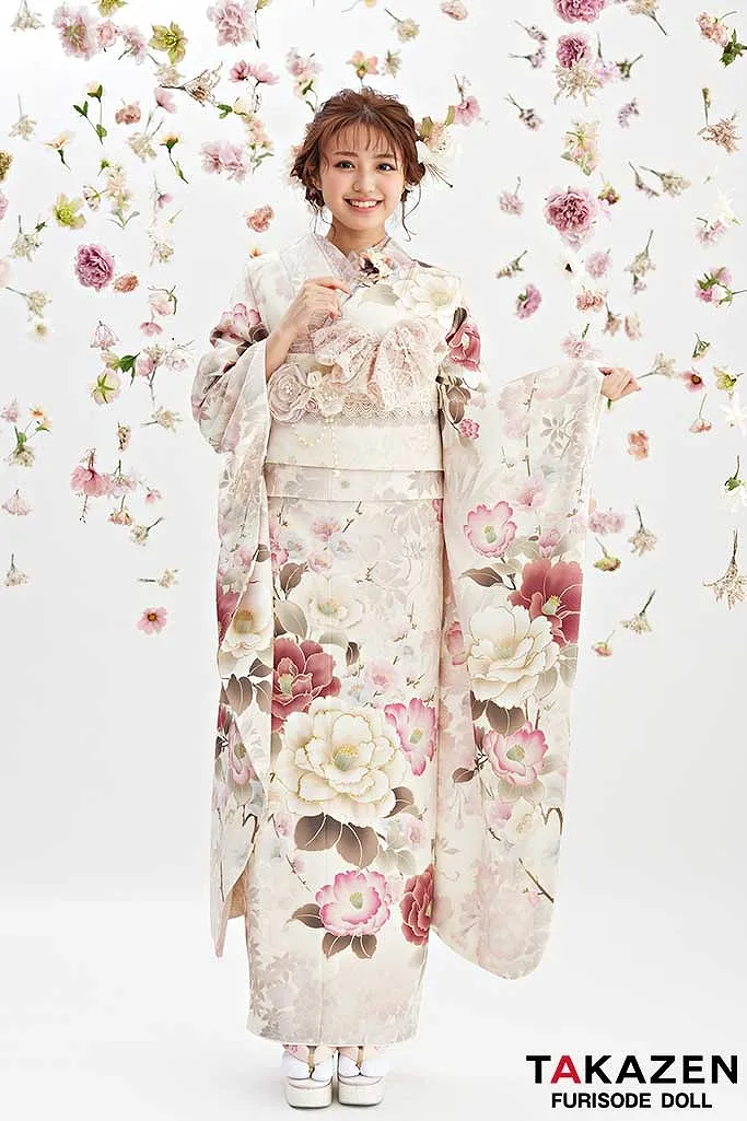 成人式　レンタル　振袖　可愛い　今どき　淡い色　上品　綺麗　キラキラ　くすみカラー　くすみガーリー