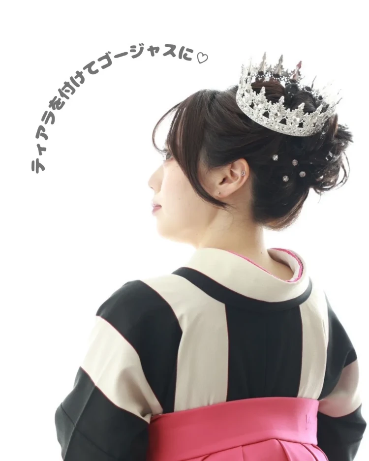 卒業式　袴　レンタル　袴前撮り　袴フォト　袴ヘアスタイル
