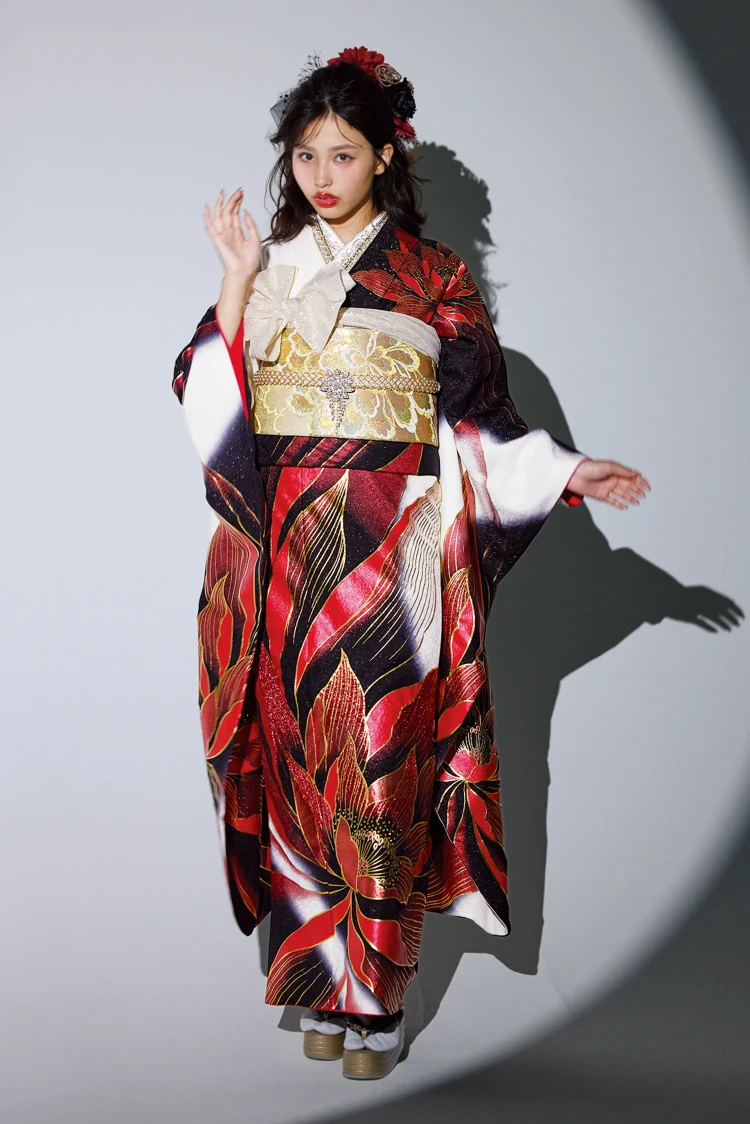 成人式振袖ネットレンタル　モード　派手　ギャル振袖　目立つ