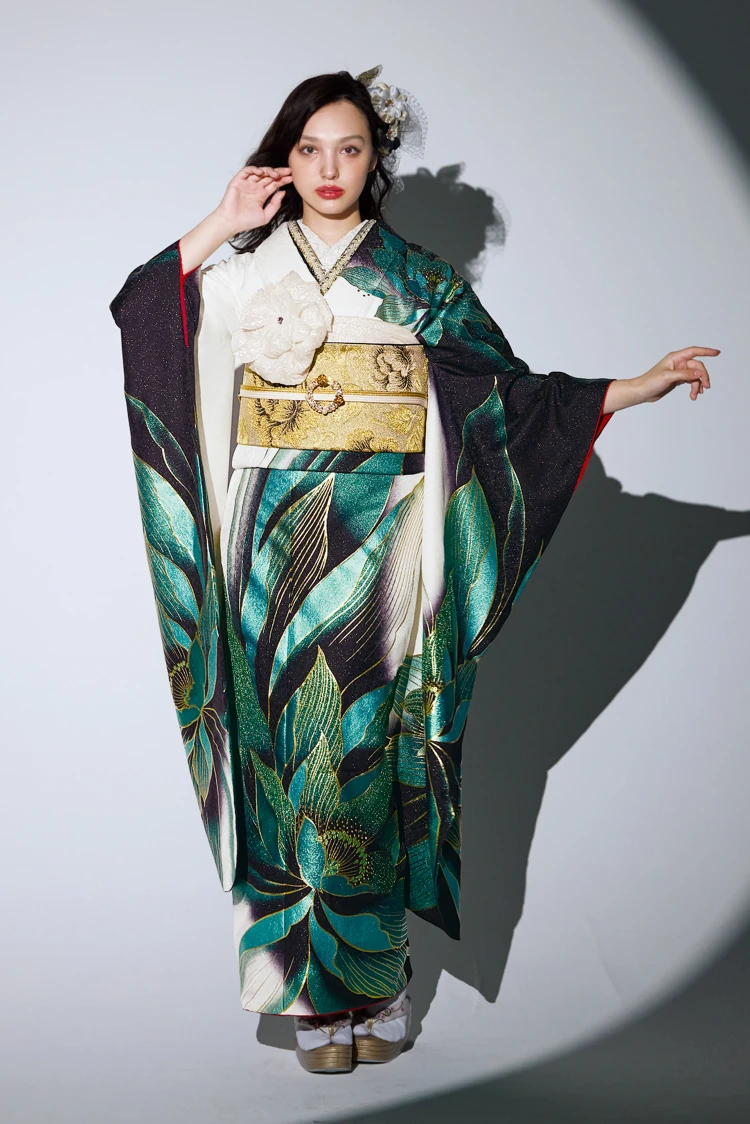 成人式振袖ネットレンタル　モード　派手　ギャル振袖　目立つ