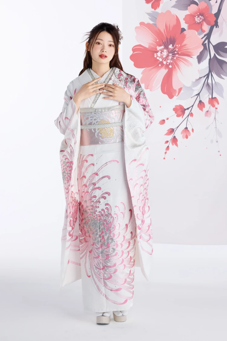 成人式振袖ネットレンタル　粋古典　かっこいい　すっきり　シンプル