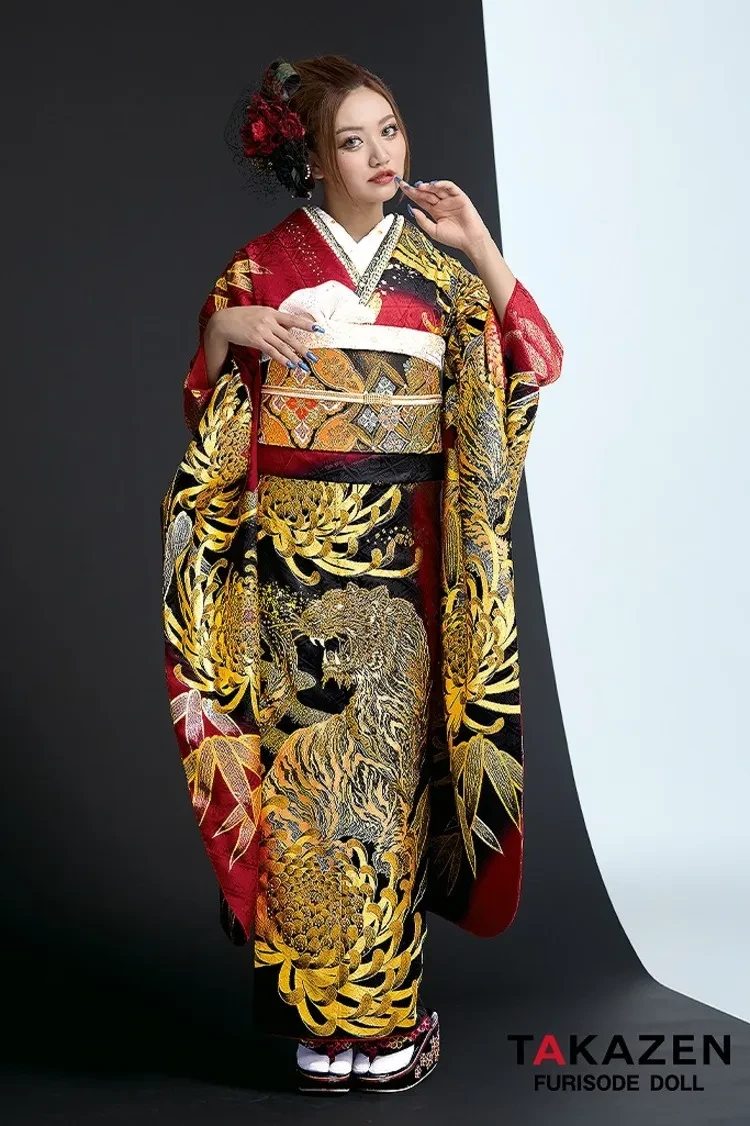 派手振袖ネットレンタル　成人式　目立つ　いかつい