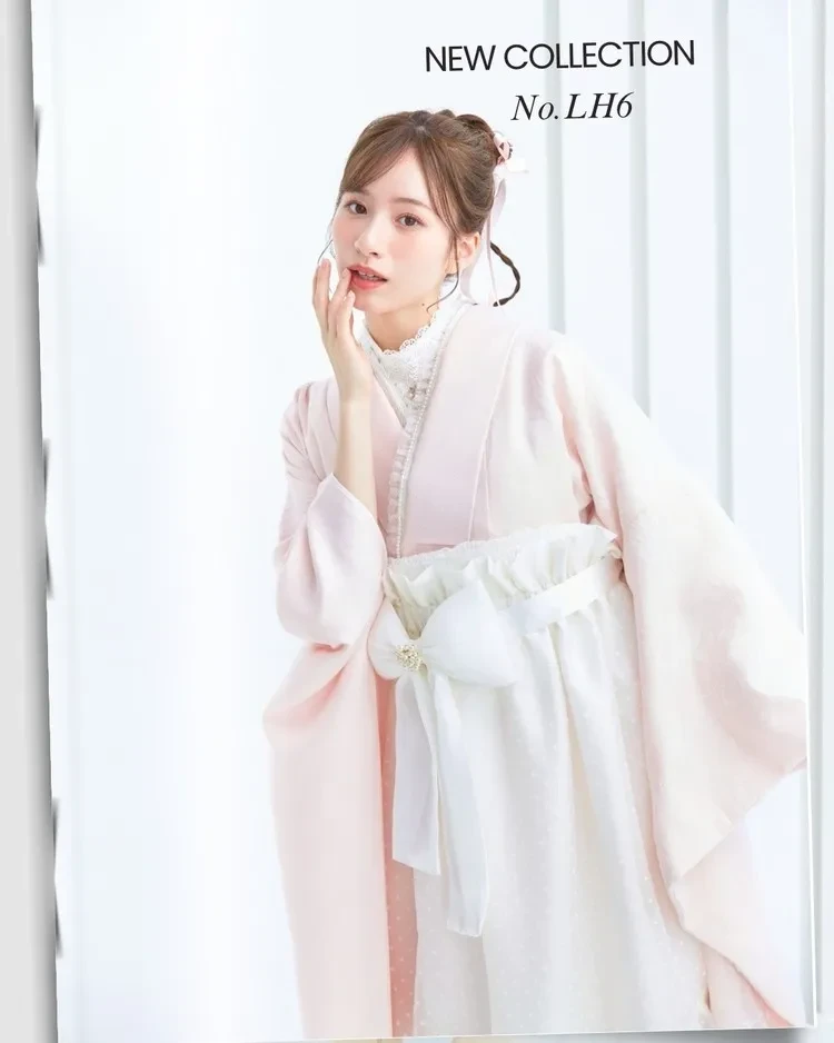 卒業式袴　新作　かわいい　ドレス袴　