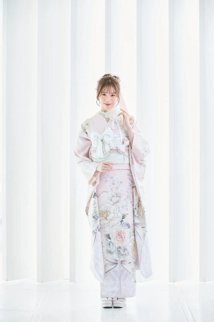 成人式　振袖　ネットレンタル　かわいい　コスメカラー