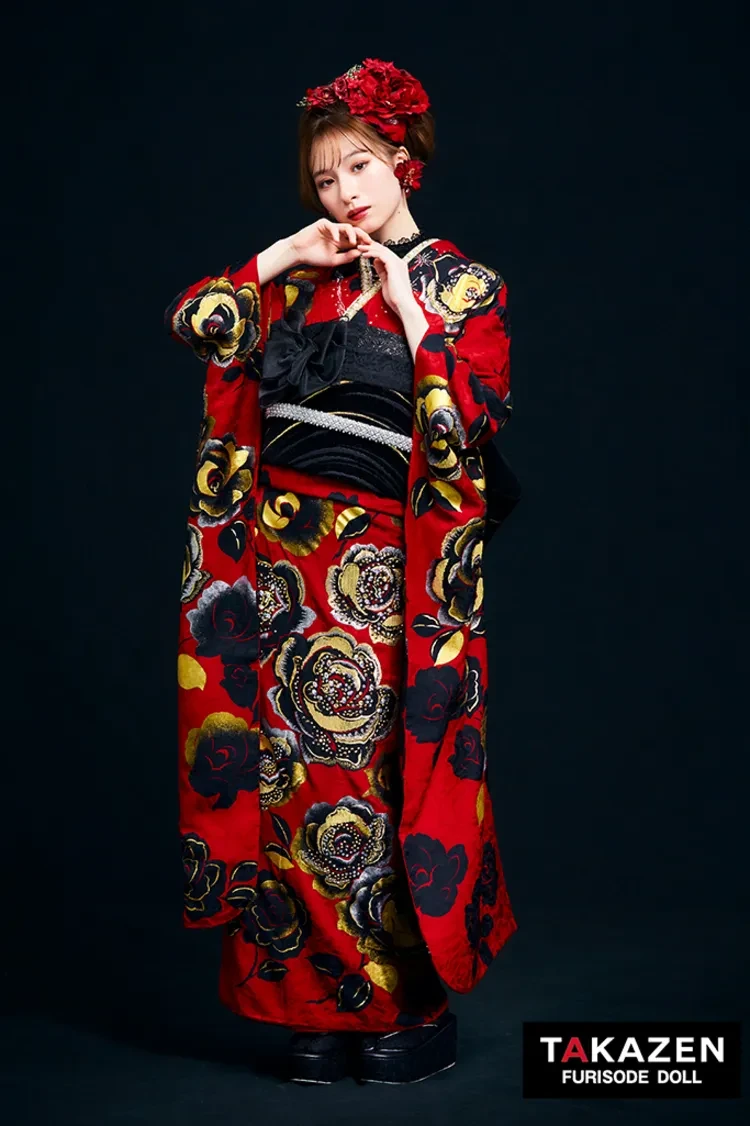 成人式　振袖ネットレンタル　目立つ　スワロフスキー