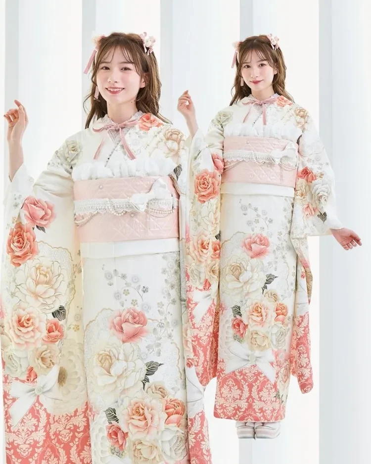 成人式 振袖ネットレンタル コスメカラー かわいい振袖