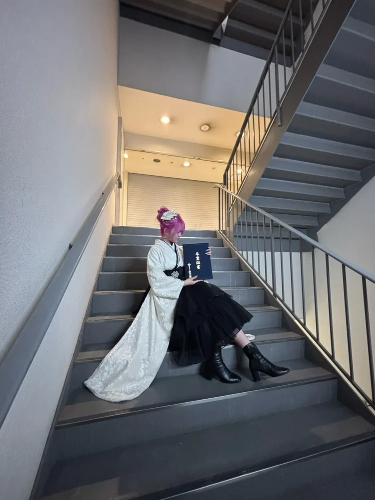 卒業式　袴　レンタル　卒業式袴フォト　お客様写真