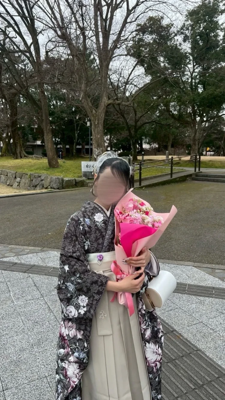 卒業式　袴　レンタル　卒業式袴フォト　お客様写真