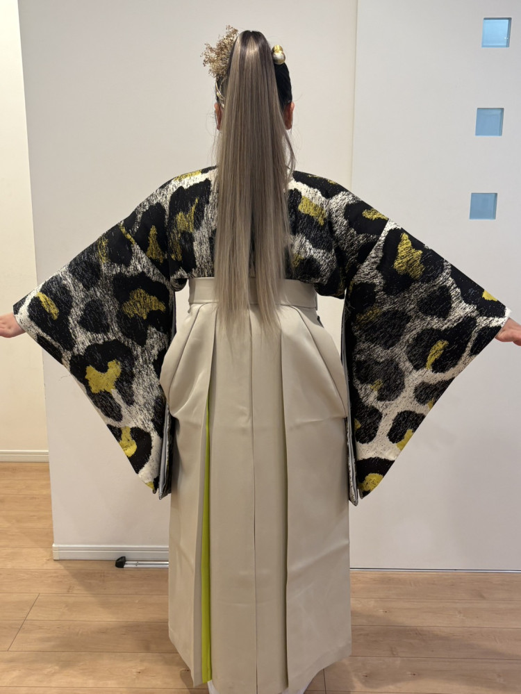 みんなと一味ちがう袴で目立ってすてきで良かったです♡