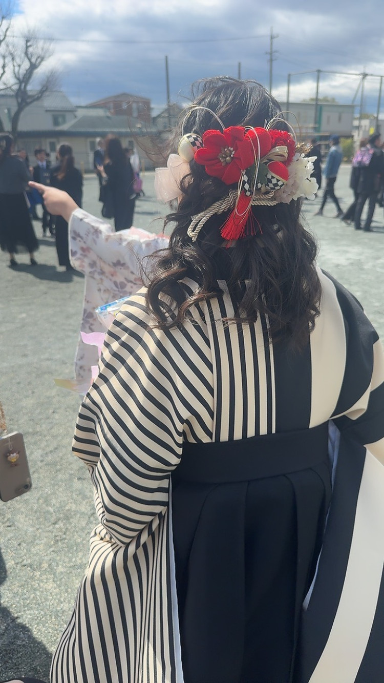 卒業式の良い思い出になりました！