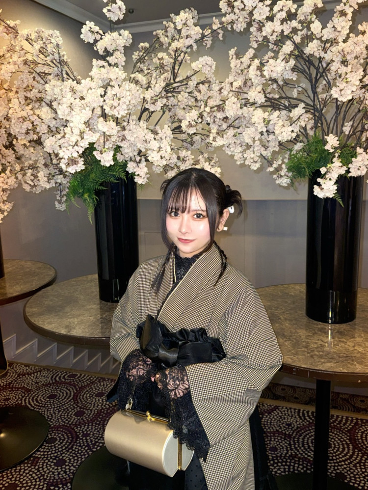 人とは違うドレス袴がとても可愛くて満足してました💗