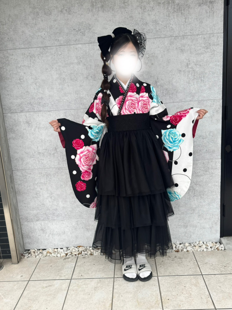 とても可愛いフリル袴で楽しい卒業式を過ごせました💗