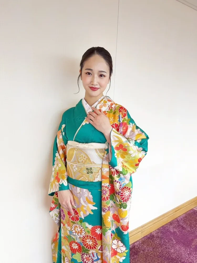 天翔愛ちゃん着用の久保耕の高級古典振袖