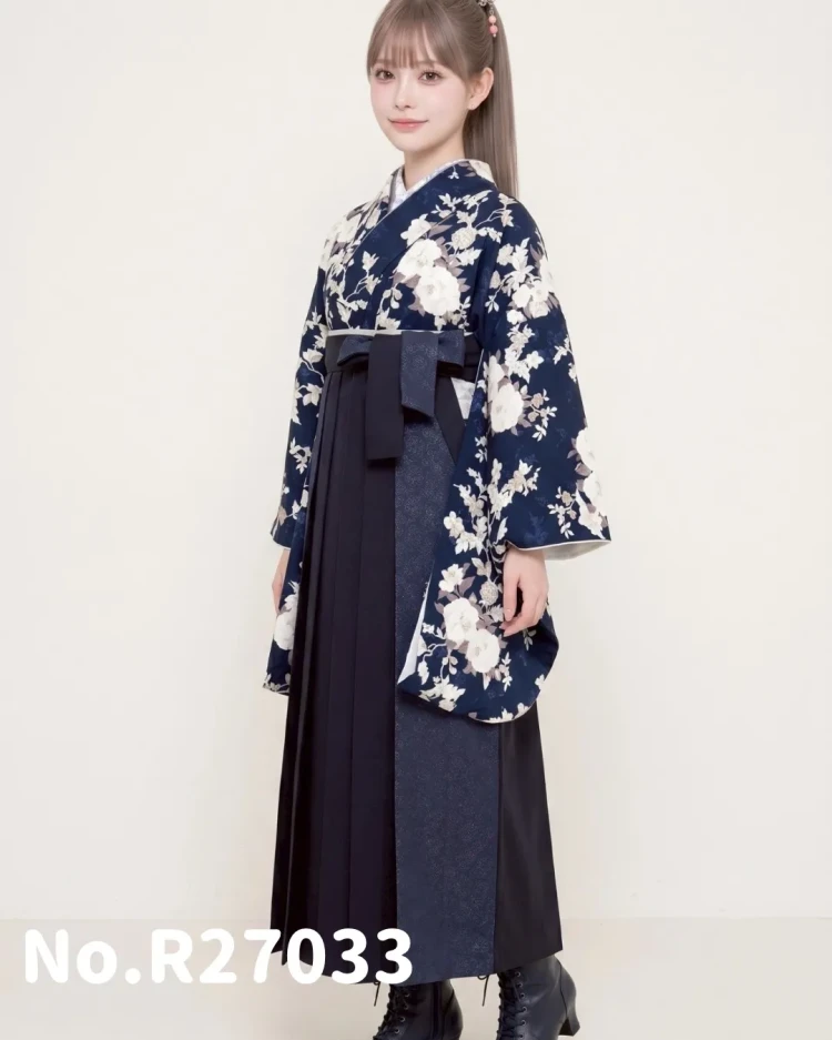 卒業式　袴　レンタル　新作袴　ヘザー袴