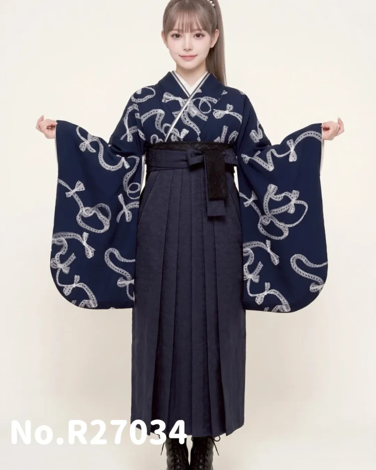 卒業式　袴　レンタル　新作袴　ヘザー袴