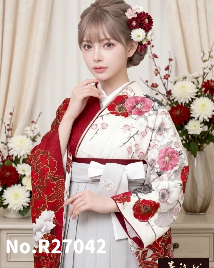 卒業式　袴　レンタル　吉木千沙都　２７卒　