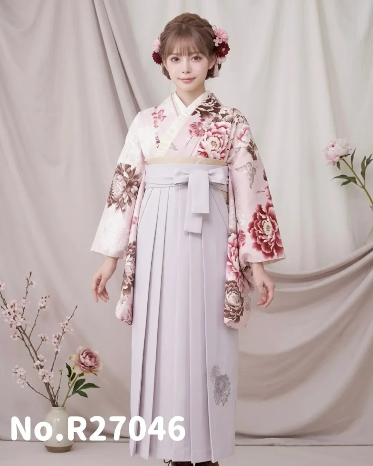 卒業式　袴　レンタル　吉木千沙都　２７卒　