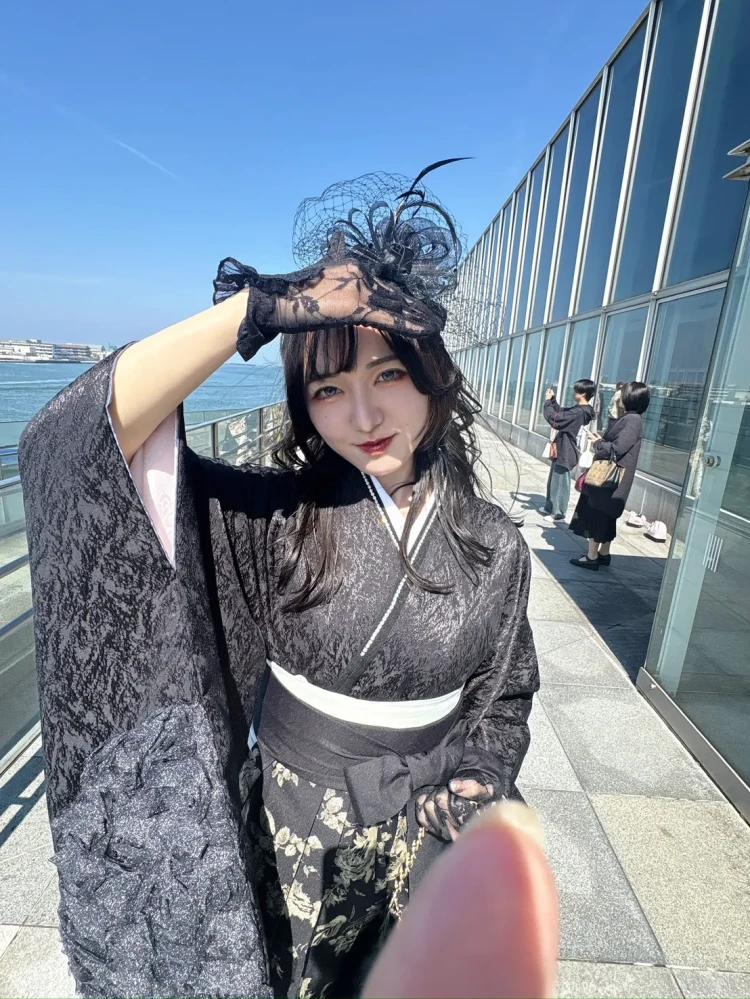 理想の袴で卒業式を迎えられました！