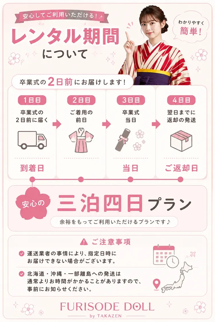 安くてかわいい袴ネットレンタル