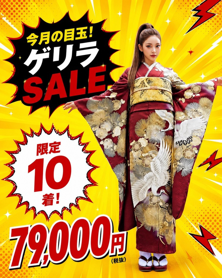 安くてかわいい振袖ネットレンタル