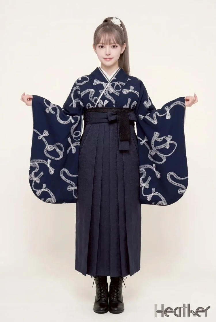 卒業式 袴 レンタル 新作袴 新作 ヘザー袴 27卒