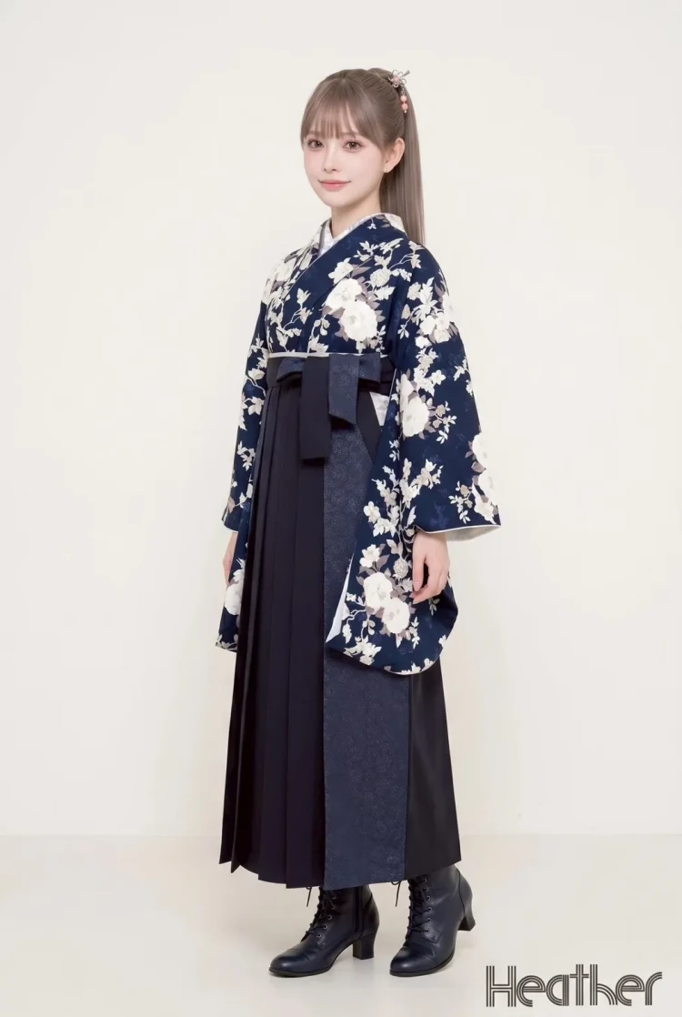 卒業式 袴 レンタル 新作袴 新作 ヘザー袴 27卒