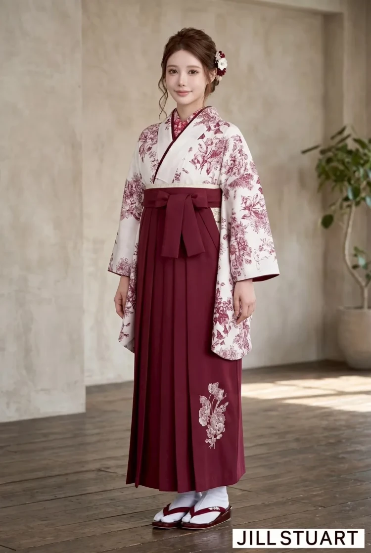 卒業式　袴　レンタル　新作袴　新作　JILLSTUART袴　27卒