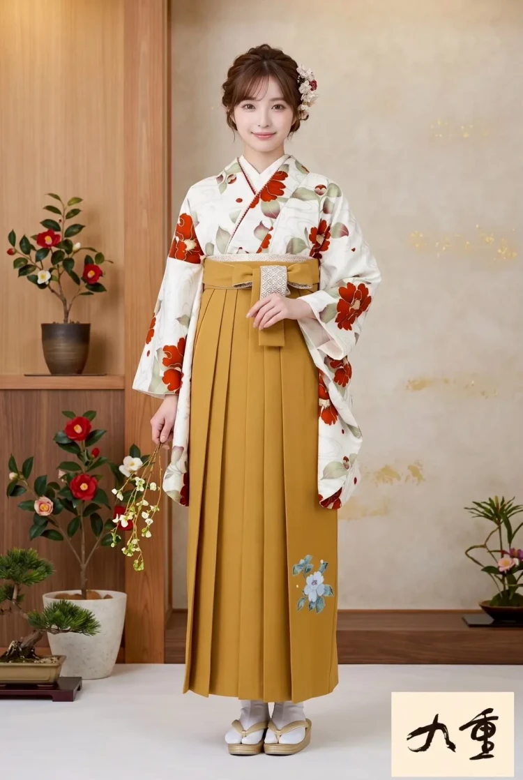卒業式 袴 レンタル 新作袴 新作 九重袴 27卒