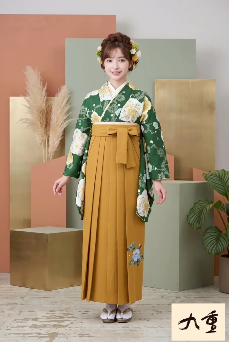 卒業式 袴 レンタル 新作袴 新作 九重袴 27卒