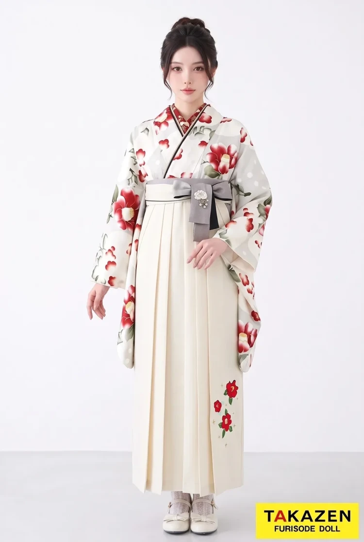 卒業式 袴レンタル、袴コーディネート、袴 色 選び方、袴 組み合わせ、袴だけ変更、着物 袴 コーディネート、FURISODEDOLL