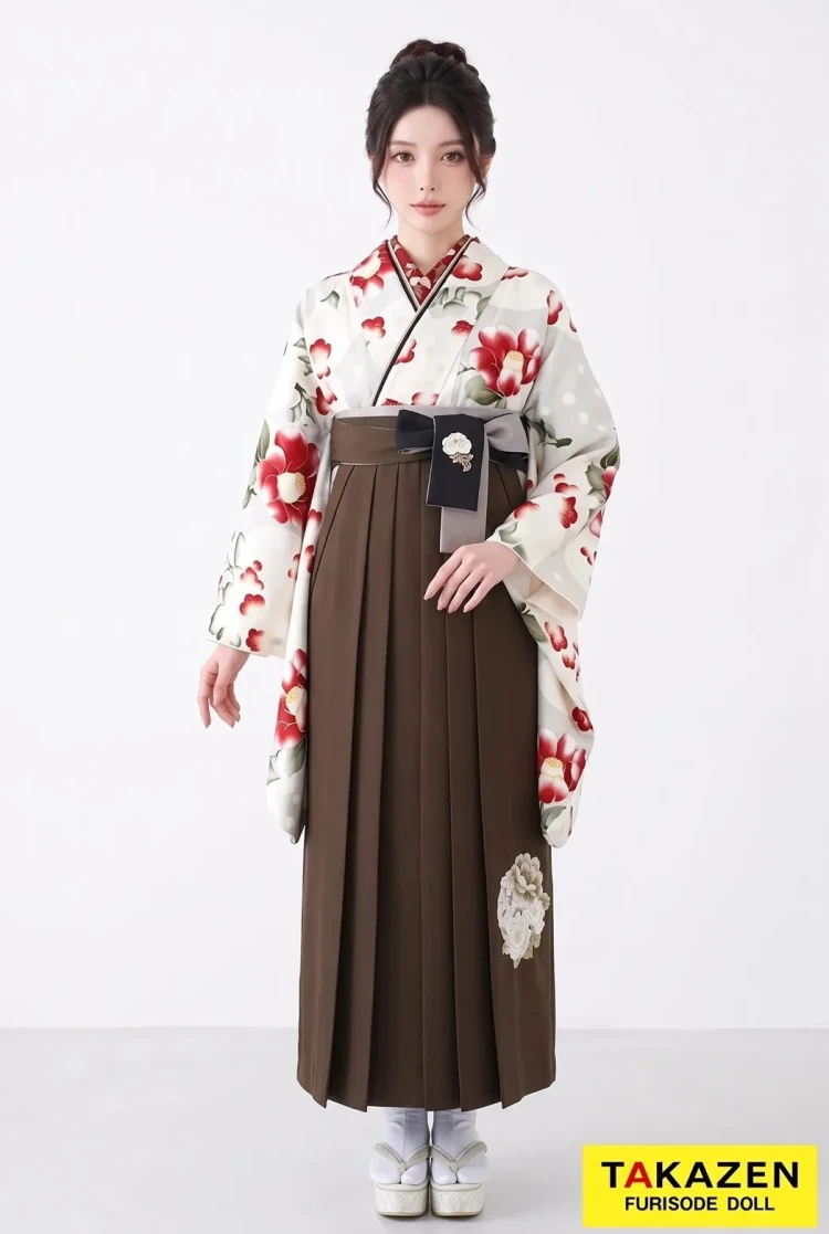 卒業式 袴レンタル、袴コーディネート、袴 色 選び方、袴 組み合わせ、袴だけ変更、着物 袴 コーディネート、FURISODEDOLL